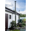 Fireplace ventilation pipe system